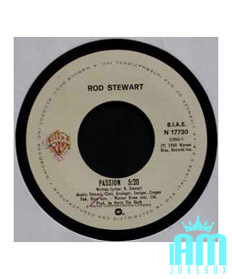 Passion [Rod Stewart] - Vinyl 7", 45 RPM, Single