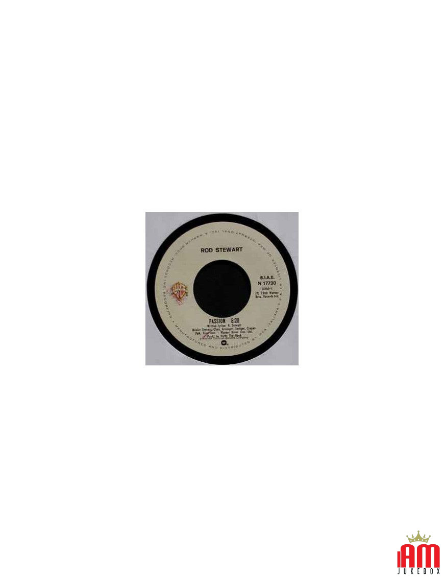 Passion [Rod Stewart] – Vinyl 7", 45 RPM, Single [product.brand] 1 - Shop I'm Jukebox 