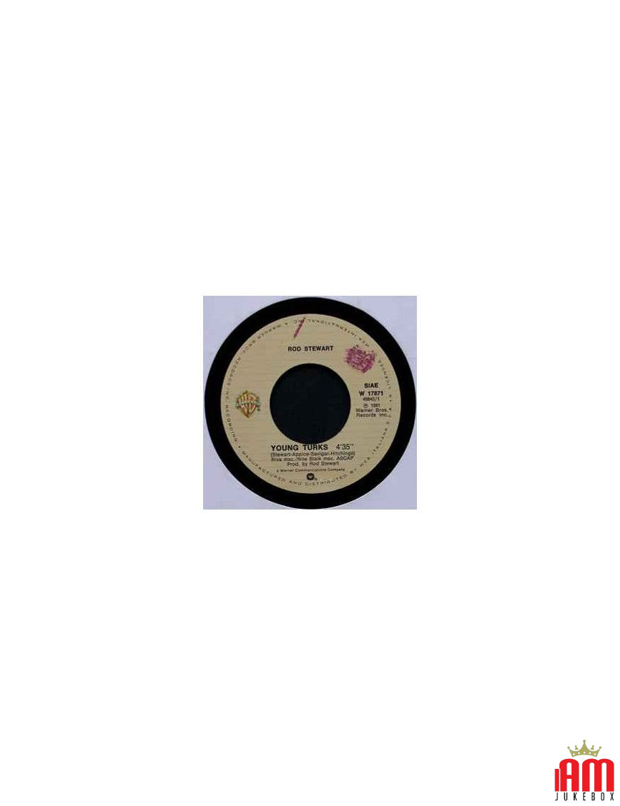 Young Turks [Rod Stewart] – Vinyl 7", 45 RPM, Single [product.brand] 1 - Shop I'm Jukebox 