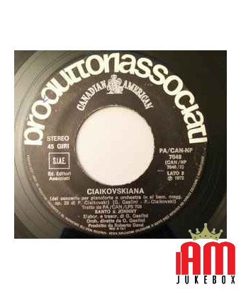 The Godfather [Santo & Johnny] - Vinyl 7", 45 RPM, Single, Stereo