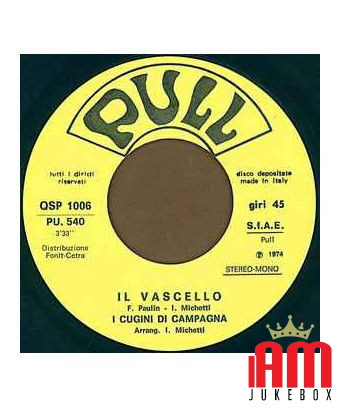 Innamorata [I Cugini Di Campagna] - Vinyl 7", 45 RPM [product.brand] 1 - Shop I'm Jukebox 