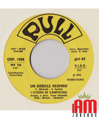 Another Woman [I Cugini Di Campagna] – Vinyl 7", 45 RPM [product.brand] 1 - Shop I'm Jukebox 