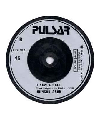 Teach Me How To Dance I Saw a Star [Duncan Aran] - Vinyl 7", 45 RPM, Single [product.brand] 1 - Shop I'm Jukebox 