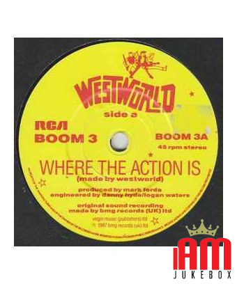 Where The Action Is [Westworld (2)] - Vinyle 7", 45 tr/min, Single, Stéréo [product.brand] 1 - Shop I'm Jukebox 