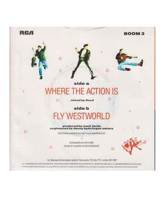 Where The Action Is [Westworld (2)] - Vinyl 7", 45 RPM, Single, Stereo
