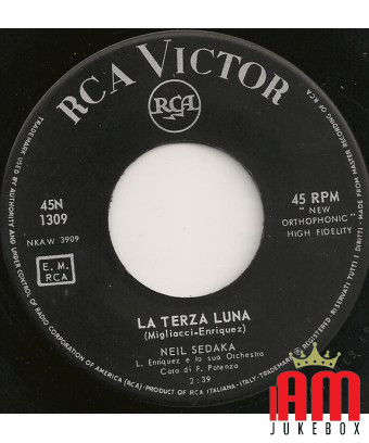 Il Re Dei Pagliacci La Terza Luna [Neil Sedaka] - Vinyl 7", 45 RPM [product.brand] 1 - Shop I'm Jukebox 