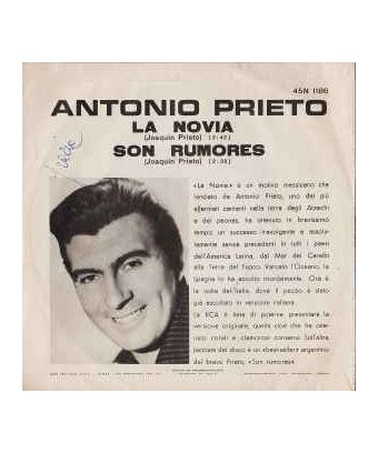 La Novia [Antonio Prieto] - Vinyl 7", 45 RPM [product.brand] 1 - Shop I'm Jukebox 