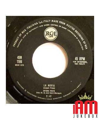 La Novia [Antonio Prieto] - Vinyl 7", 45 RPM [product.brand] 1 - Shop I'm Jukebox 