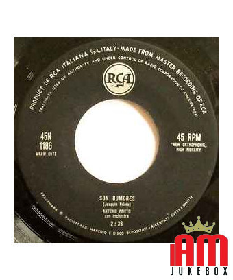 La Novia [Antonio Prieto] – Vinyl 7", 45 RPM [product.brand] 1 - Shop I'm Jukebox 