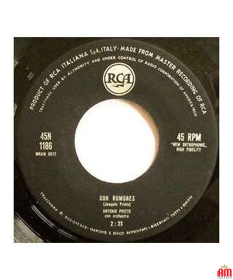 La Novia [Antonio Prieto] – Vinyl 7", 45 RPM [product.brand] 1 - Shop I'm Jukebox 