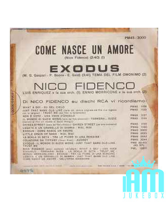 Comment l'amour est né [Nico Fidenco] - Vinyl 7", 45 RPM, Mono [product.brand] 1 - Shop I'm Jukebox 
