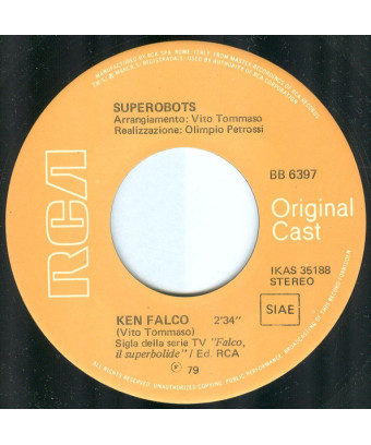 Ken Falco [Superobots] – Vinyl 7", 45 RPM, Single, Stereo [product.brand] 1 - Shop I'm Jukebox 