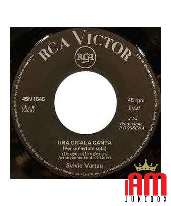 Come Un Ragazzo [Sylvie Vartan] - Vinyl 7", 45 RPM [product.brand] 1 - Shop I'm Jukebox 