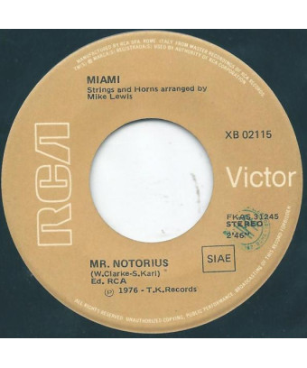 Kill That Roach Mr. Notorius [Miami] - Vinyle 7", 45 tours [product.brand] 1 - Shop I'm Jukebox 