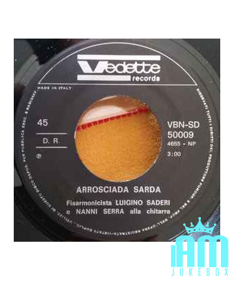 Arrosciada Sarda Ballu Cabillu [Luigino Saderi,...] - Vinyl 7", 45 RPM [product.brand] 1 - Shop I'm Jukebox 