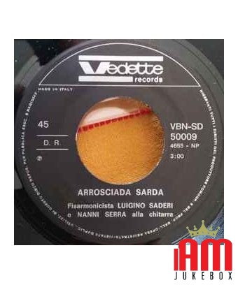 Arrosciada Sarda Ballu Cabillu [Luigino Saderi,...] - Vinyle 7", 45 Tours [product.brand] 1 - Shop I'm Jukebox 