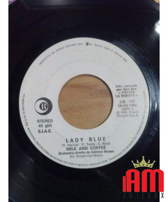 La Fata Lady Blue [Edoardo Bennato,...] - Vinyl 7", 45 RPM, Jukebox [product.brand] 1 - Shop I'm Jukebox 