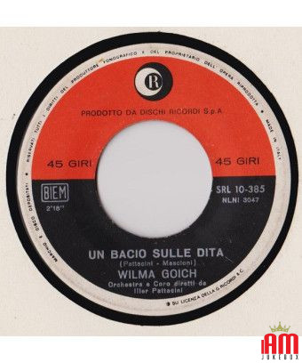 L'Amore Al Mare Un Bacio Sulle Dita [Wilma Goich] - Vinyl 7", 45 RPM [product.brand] 1 - Shop I'm Jukebox 