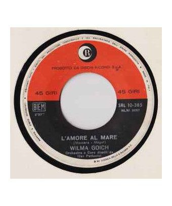 L'amour à la mer Un baiser sur les doigts [Wilma Goich] - Vinyle 7", 45 tours [product.brand] 1 - Shop I'm Jukebox 