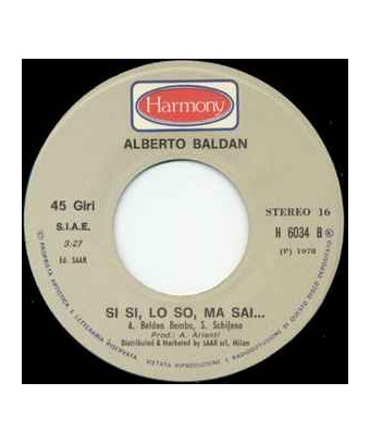 Zutiefst enttäuscht von Ihrem Verhalten [Alberto Baldan Bembo] – Vinyl 7", 45 RPM [product.brand] 1 - Shop I'm Jukebox 