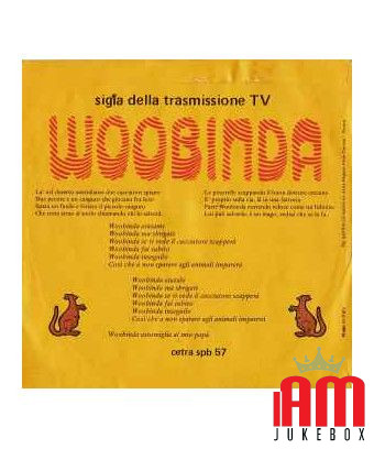 Woobinda [Riccardo Zara,...] - Vinyle 7", 45 Tours [product.brand] 1 - Shop I'm Jukebox 