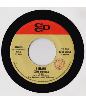 As It Rained [I Beans] – Vinyl 7", 45 RPM, Stereo [product.brand] 1 - Shop I'm Jukebox 