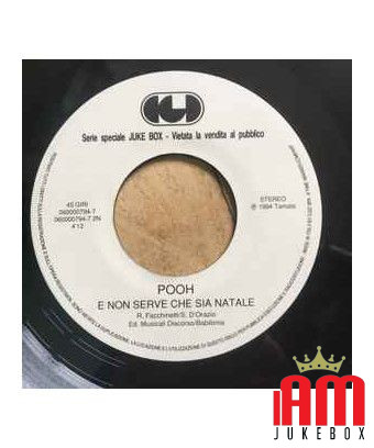 Le Canzoni Di Domani [Pooh] - Vinyl 7", 45 RPM, Jukebox [product.brand] 1 - Shop I'm Jukebox 