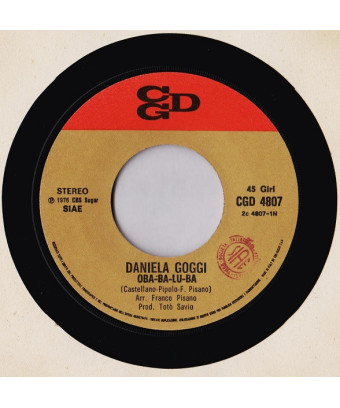 Oba-Ba-Luu-Ba [Daniela Goggi] – Vinyl 7", 45 RPM