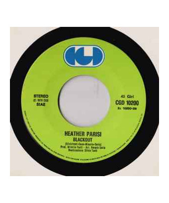 Disco Bambina [Heather Parisi] - Vinyle 7", 45 RPM, Stéréo