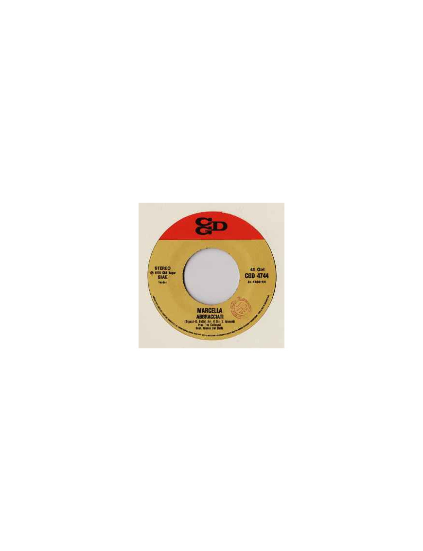 Abbracciati [Marcella Bella] - Vinyl 7", 45 RPM, Stereo [product.brand] 1 - Shop I'm Jukebox 