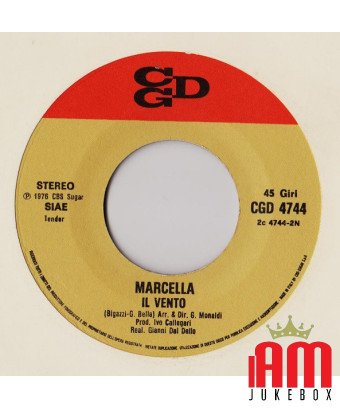 Abbracciati [Marcella Bella] – Vinyl 7", 45 RPM, Stereo