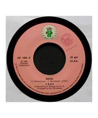 Brick [Fake] - Vinyl 7", 45 RPM [product.brand] 1 - Shop I'm Jukebox 
