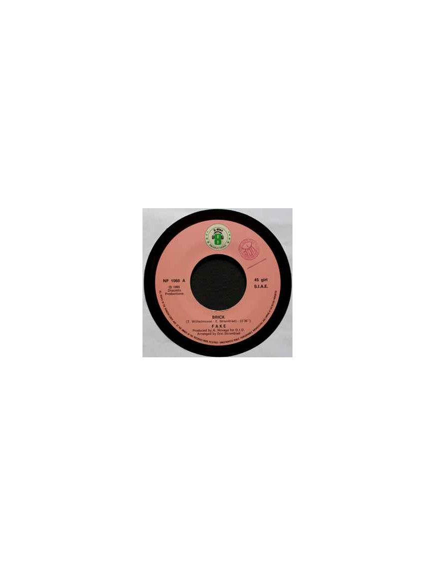 Brick [Fake] - Vinyl 7", 45 RPM [product.brand] 1 - Shop I'm Jukebox 