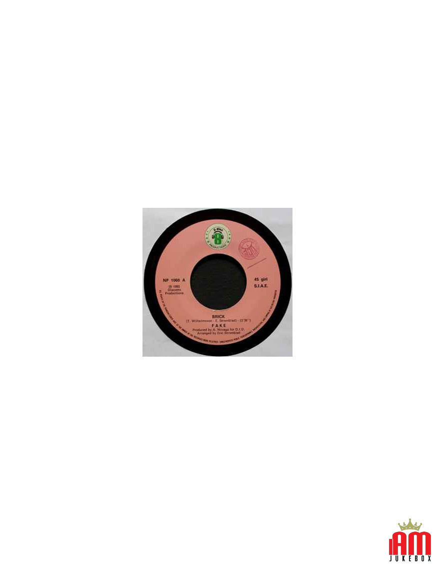 Brick [Fake] - Vinyle 7", 45 RPM