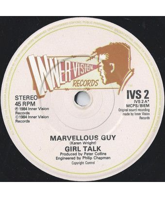 Marvelous Guy [Girltalk] – Vinyl 7", 45 RPM, Single, Stereo [product.brand] 1 - Shop I'm Jukebox 