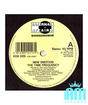 New Emotion [The Time Frequency] - Vinyle 7", Stéréo [product.brand] 1 - Shop I'm Jukebox 