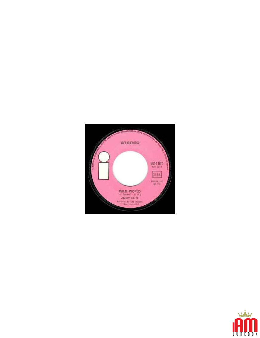 Wild World Be Aware [Jimmy Cliff] – Vinyl 7", 45 RPM [product.brand] 1 - Shop I'm Jukebox 