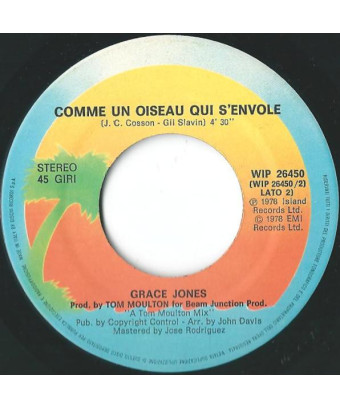 Do Or Die [Grace Jones] – Vinyl 7", 45 RPM, Single [product.brand] 1 - Shop I'm Jukebox 