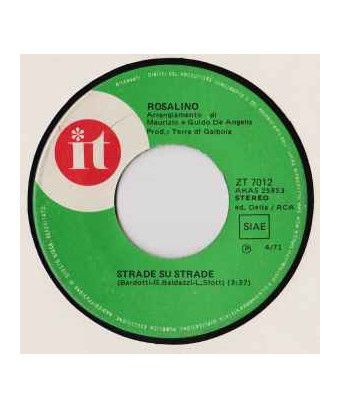 Le géant et la petite fille Strade Su Strade [Rosalino Cellamare] - Vinyl 7", 45 RPM, Stéréo [product.brand] 1 - Shop I'm Jukebo