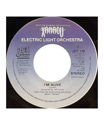 I'm Alive [Electric Light Orchestra] – Vinyl 7", 45 RPM, Single, Stereo
