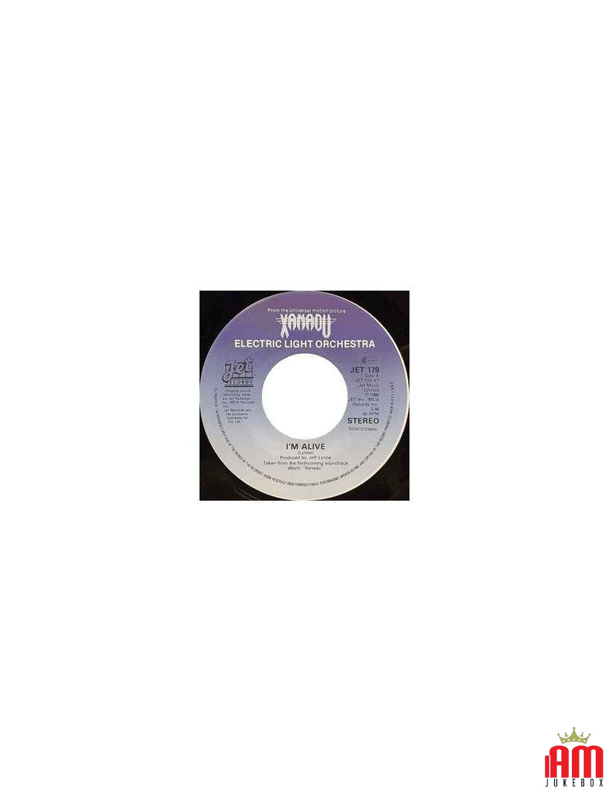 I'm Alive [Electric Light Orchestra] – Vinyl 7", 45 RPM, Single, Stereo [product.brand] 1 - Shop I'm Jukebox 