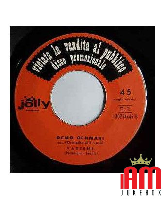 Stasera No No No [Remo Germani] - Vinyl 7", 45 RPM, Single, Promo [product.brand] 1 - Shop I'm Jukebox 