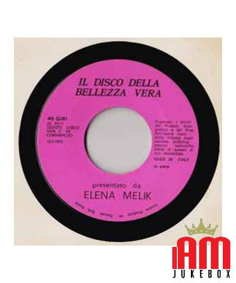 The Record of True Beauty [Elena Melik] – Vinyl 7", 45 RPM, Promo