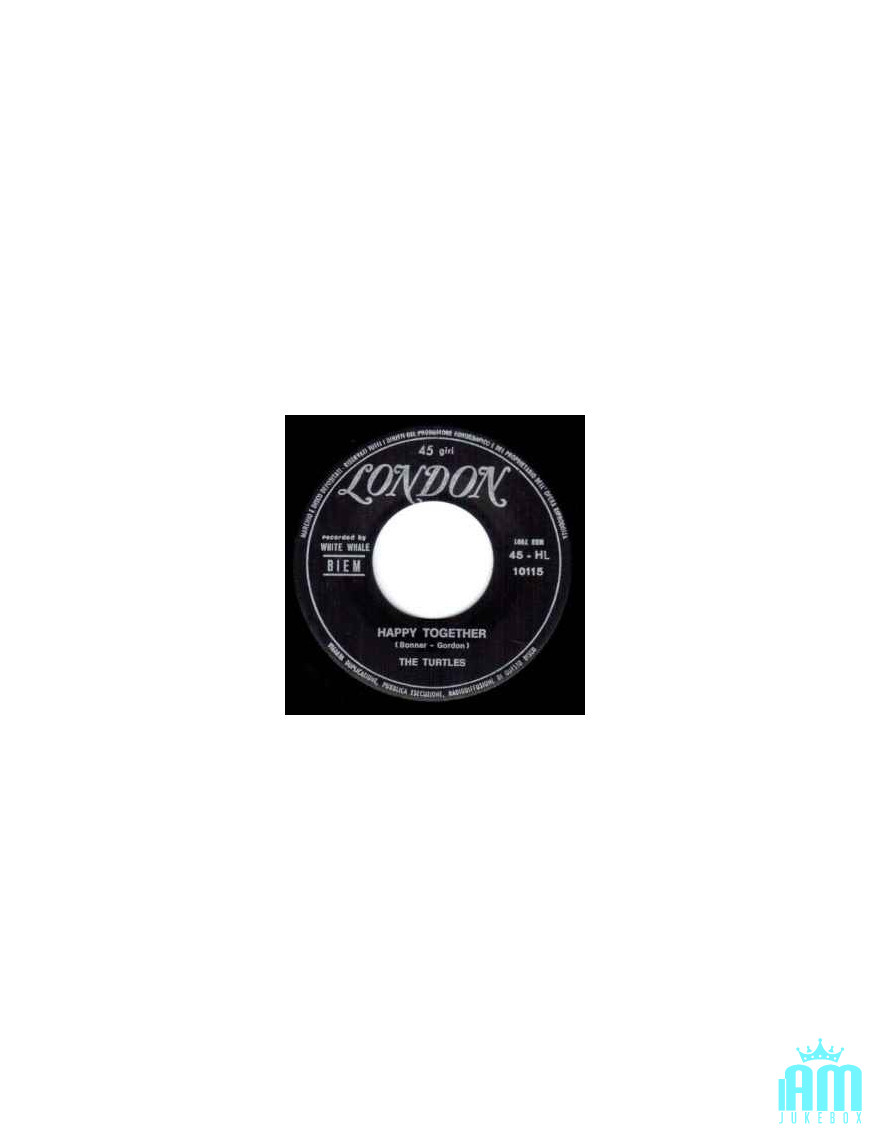 Happy Together [The Turtles] - Vinyle 7", Single [product.brand] 1 - Shop I'm Jukebox 