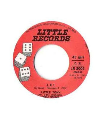 La Spada Nel Cuore [Little Tony] - Vinyl 7", 45 RPM [product.brand] 1 - Shop I'm Jukebox 