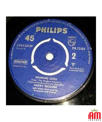 Grinzing [Harry Secombe] – Vinyl 7", 45 RPM [product.brand] 1 - Shop I'm Jukebox 