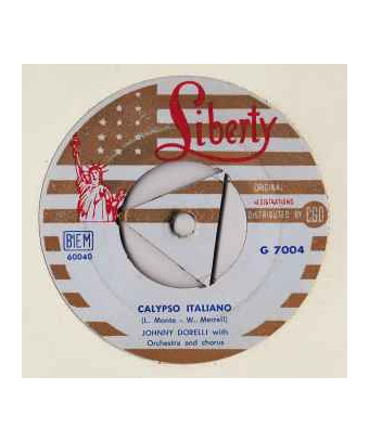 Calypso Melody [Johnny Dorelli] – Vinyl 7", 45 RPM [product.brand] 1 - Shop I'm Jukebox 