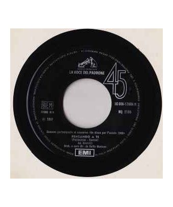 Pensando A Te [Al Bano Carrisi] - Vinyl 7", 45 RPM, Single [product.brand] 1 - Shop I'm Jukebox 