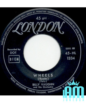 Wheels Orange Blossom Special [Billy Vaughn And His Orchestra] – Vinyl 7", 45 RPM [product.brand] 1 - Shop I'm Jukebox 