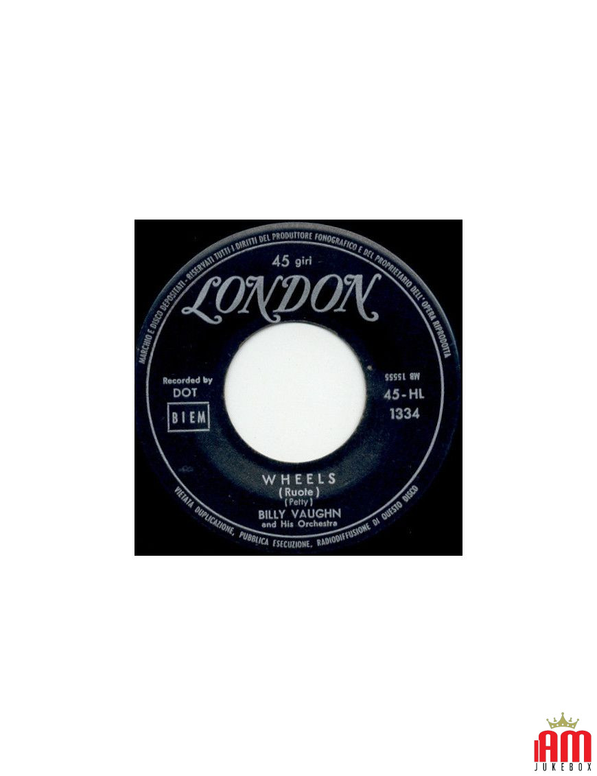 Wheels Orange Blossom Special [Billy Vaughn And His Orchestra] - Vinyle 7", 45 tours [product.brand] 1 - Shop I'm Jukebox 